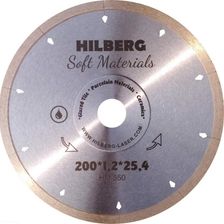 Диск алмазный Hilberg Сплошной Hyper Thin d 200 мм - изображение 2