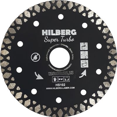 Диск алмазный Hilberg Сплошной Hyper Thin d 200 мм - изображение 5