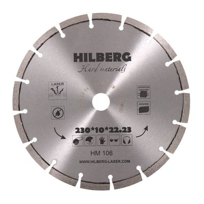Диск алмазный Hilberg Industrial Hard 400 мм - изображение 6
