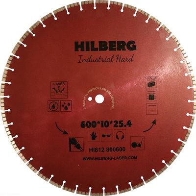 Диск алмазный отрезной Hilberg Industrial Hard CnB 230x2 - изображение 9
