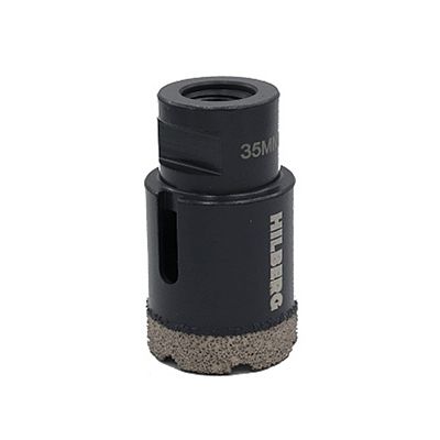 Коронка алмазная Hilberg Industrial Laser Micro Hit 6T 68х75 мм (под пылеудалитель) - изображение 12