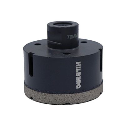 Коронка алмазная по бетону Hilberg Laser 45 мм - изображение 3