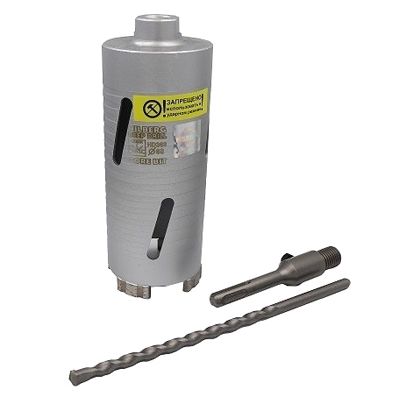 Коронка алмазная по бетону Hilberg Laser Deep Drill 102x150 мм