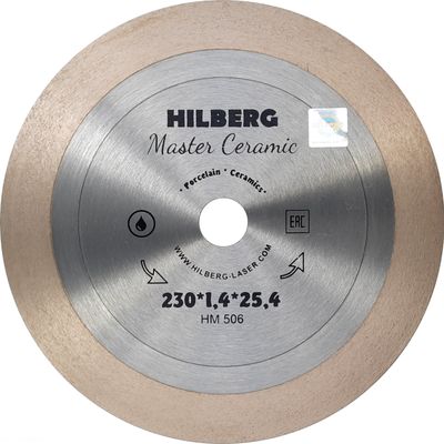 Алмазный диск Hilberg Master Ceramic d 250x25x25,4 мм - изображение 7