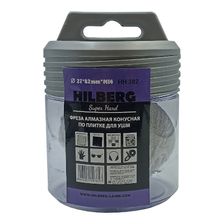Фреза алмазная конусная по плитке Hilberg Super Hard 27-82 мм М14 HH382 - изображение 6