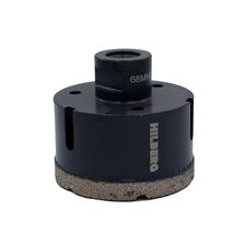 Коронка алмазная Hilberg Super Hard M14 68 мм - изображение 3