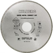 Диск алмазный Hilberg Super Metal Сorrect Cut d 125 мм - изображение 2