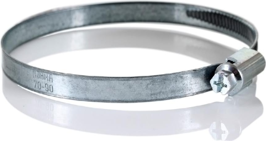 Хомут  160 - 180 червячный шириной 9 мм NORMA 01266565170