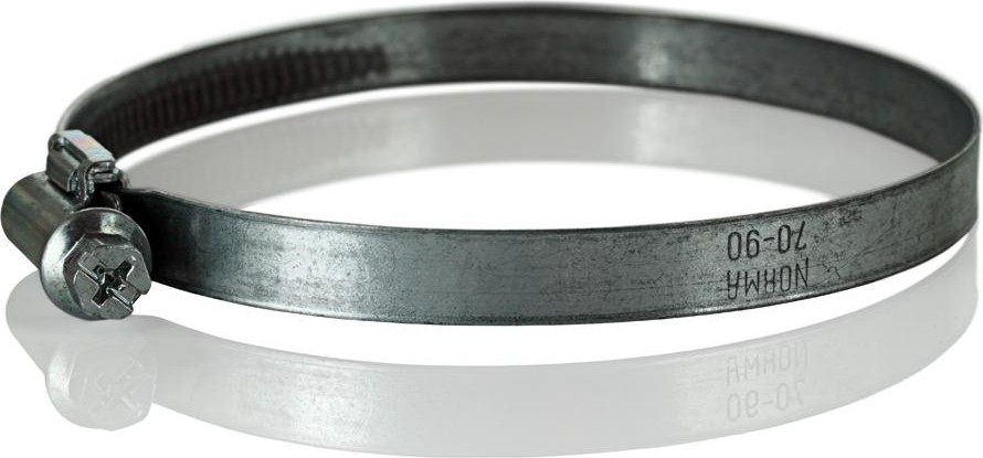 Хомут   70 - 90 червячный шириной 9 мм NORMA 01263565080