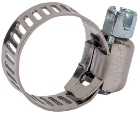 Хомут червячный из нержавеющей стали ЗУБР НХ-8П 10-16 мм, с просечной лентой 5 шт 37811-10-16-5 - изображение 3