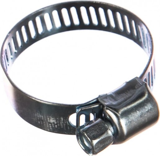 Хомут червячный QUATTRO ELEMENTI 20-35 мм оцинкованный, 4 шт в блистере 642-203