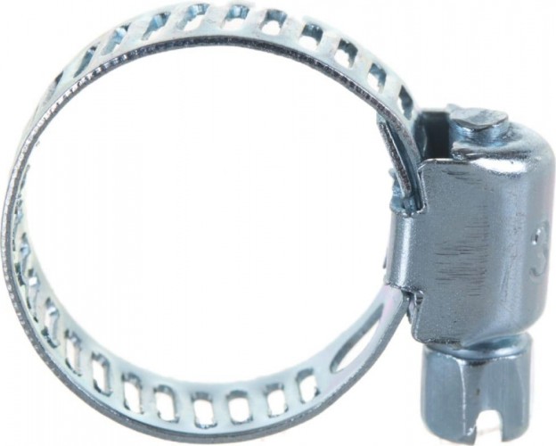 Хомут червячный QUATTRO ELEMENTI 13-19 мм оцинкованный, 4 шт в блистере 771-992