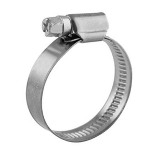 Хомут червячный REXANT 07-0760 60-80/9-0,6мм, нержавеющая сталь W2, 25 шт