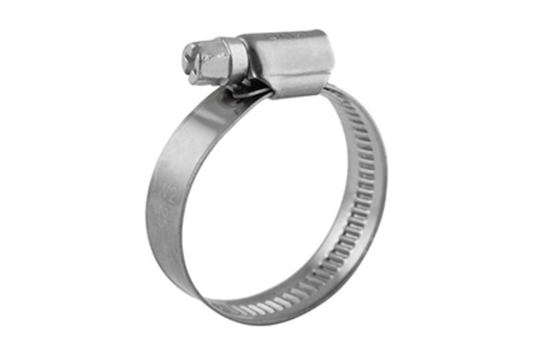 Хомут червячный REXANT 07-0750 50-70/9-0,6мм, нержавеющая сталь W2, 25 шт