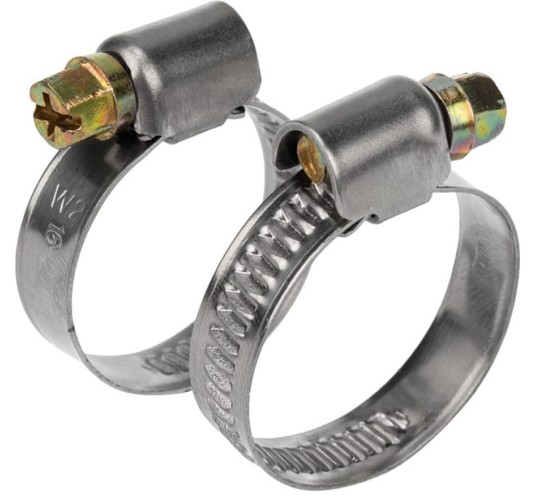 Хомут червячный REXANT 16-27-0,7 мм (упак. 50 шт) 07-0616