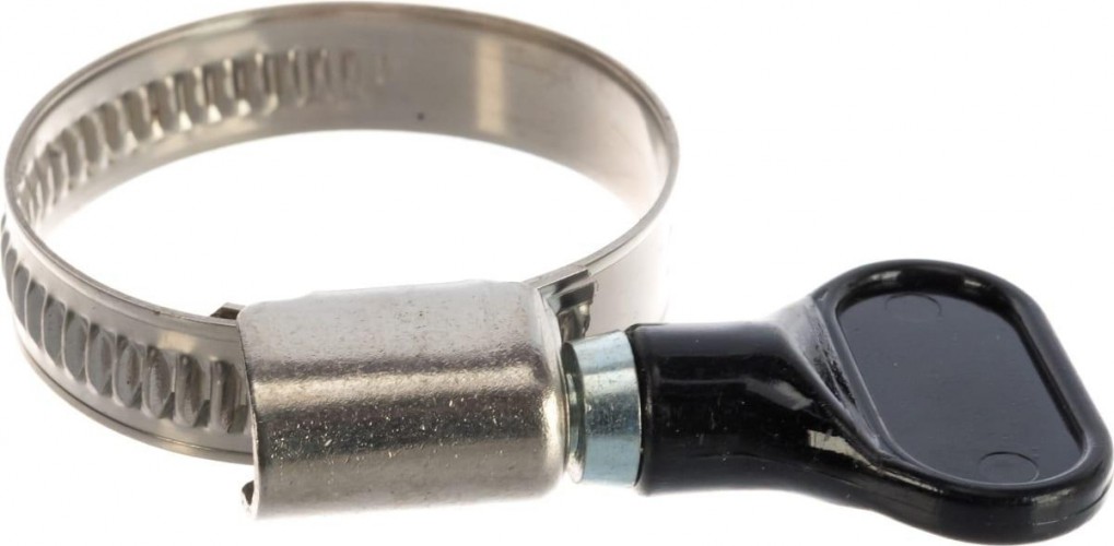 Хомут червячный с ключом QUATTRO ELEMENTI 20-35 мм нержавеющая сталь, 2 шт, в блистере 642-234