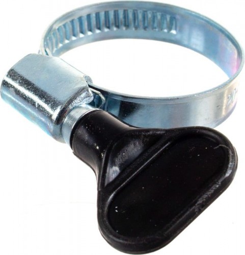 Хомут червячный с ключом QUATTRO ELEMENTI 20-35 мм оцинкованный, 4 шт в блистере 642-210