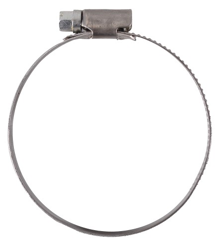 Хомут червячный ВИХРЬ 50 - 70 шириной 9 мм (уп.25 шт.) оцинкованный 73/9/1/26 - изображение 2