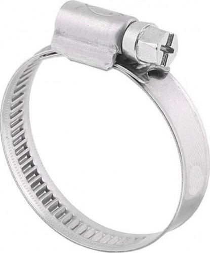 Хомут FICSHER  70 - 90 червячный SGS из нержавеющей стали  45527 45527
