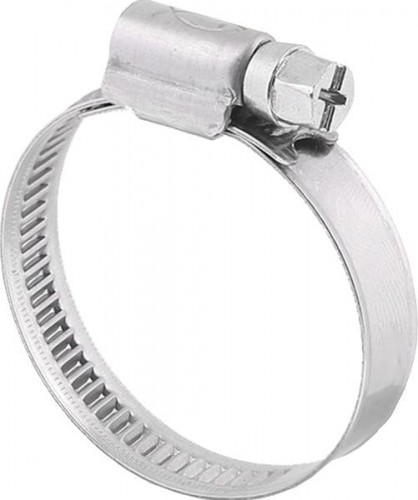 Хомут FICSHER  80 -100 червячный SGS из нержавеющей стали  45528 45528