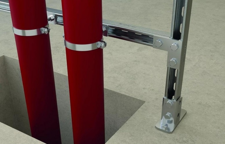 Хомут FISCHER  25 - 28 (3/4") для монтажа труб двухболтовый FRSN 49790 49790 - изображение 2