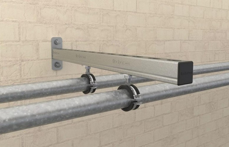 Хомут FISCHER 45 - 50 (1 1/2") для монтажа труб одноболтовый FGRS 512651 512651 - изображение 3