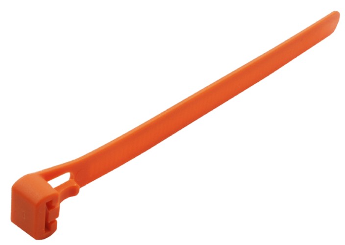 Хомут пластиковый ЕВРОПАРТНЕР PRM 300 x7.5 многоразовый (50 шт.), оранжевый 88318