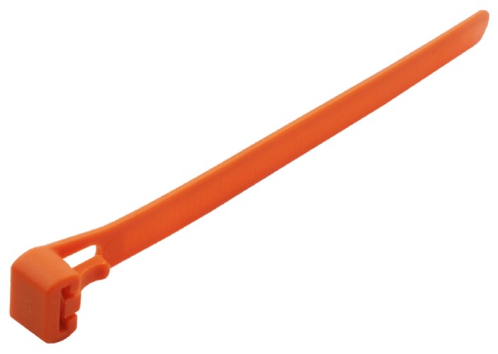 Хомут пластиковый ЕВРОПАРТНЕР PRM 120 x7.5 многоразовый (50 шт.), оранжевый 88316