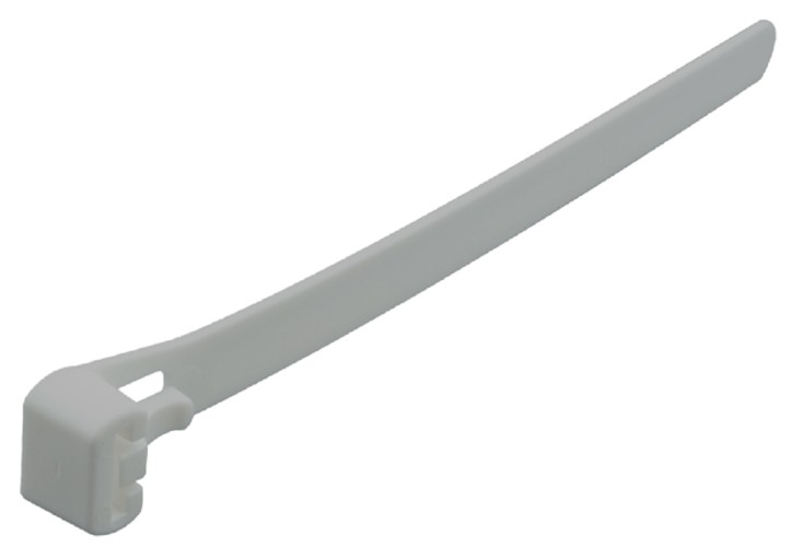 Хомут пластиковый ЕВРОПАРТНЕР PRM 200 x7.5 многоразовый (50 шт.), серый 88326