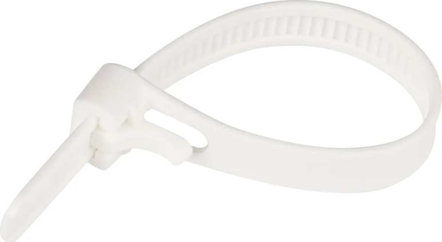 Хомут пластиковый ЕВРОПАРТНЕР PRM 120 x7.5 многоразовый (50 шт.), прозрачный 88322