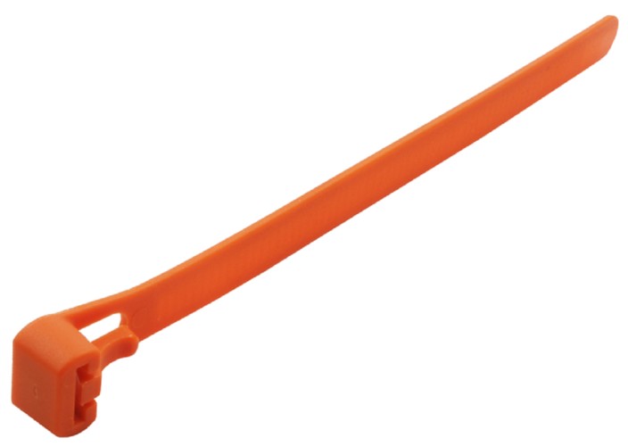 Хомут пластиковый ЕВРОПАРТНЕР PRM 200 x7.5 многоразовый (50 шт.), оранжевый 88317