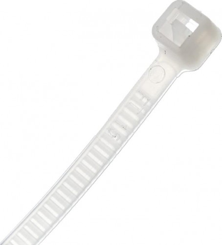 Хомут пластиковый IEK 2.5х150 нейлон бел. (уп. 100шт) UHH31-D025-150-100 - изображение 3