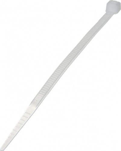 Хомут пластиковый IEK 3.6х100 нейлон бел. (уп. 100шт) UHH31-D036-100-100