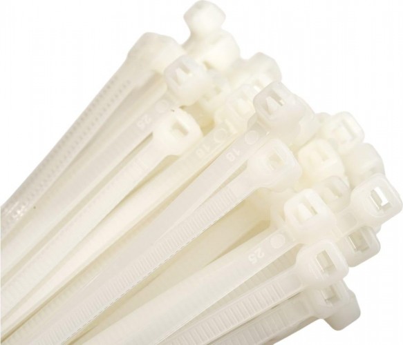 Хомут пластиковый IEK 3.6х150 нейлон бел. (уп. 100шт) UHH31-D036-150-100
