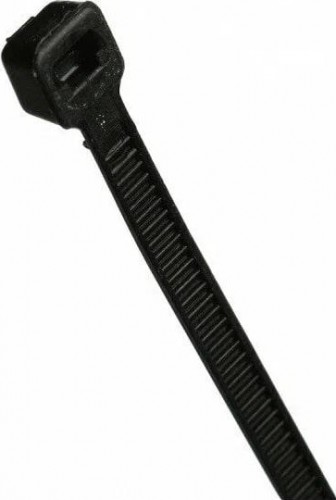 Хомут пластиковый IEK 3.6х200 нейлон черн. (уп. 100шт) UHH32-D036-200-100 - изображение 2