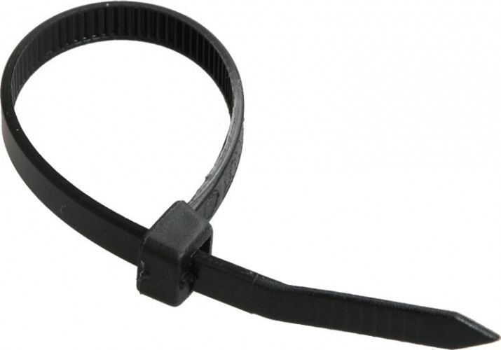 Хомут пластиковый IEK 4.8х300 нейлон черн. (уп. 100шт) UHH32-D048-300-100