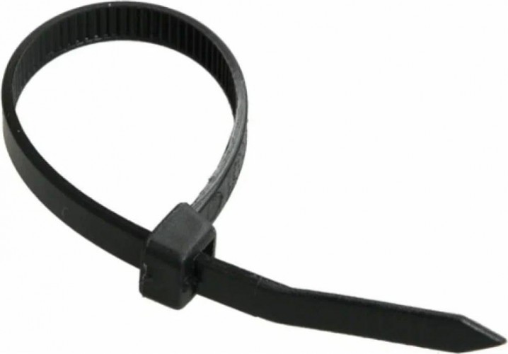 Хомут пластиковый IEK 4.8х350 нейлон черн. (уп. 100шт) UHH32-D048-350-100