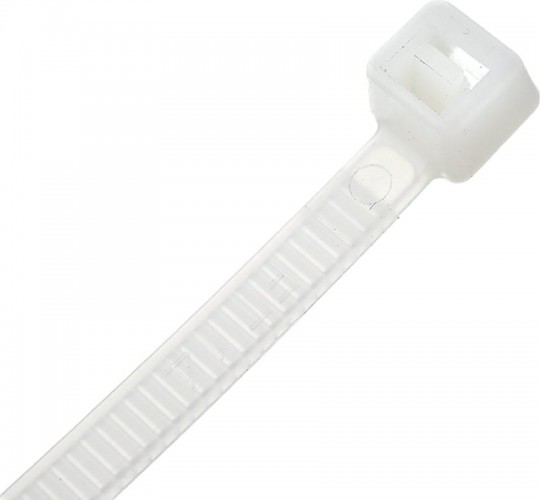 Хомут пластиковый IEK 4.8х450 нейлон кабельный бел. (уп. 100шт) UHH31-D048-450-100 - изображение 2