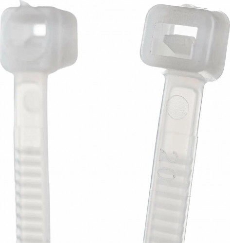 Хомут пластиковый IEK 4.8х500 нейлон кабельный бел. (уп. 100шт) UHH31-D048-500-100 - изображение 2