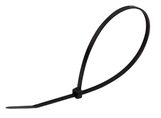 Хомут пластиковый REXANT 250x3,6мм черный, упаковка 500 шт. 07-0251-05