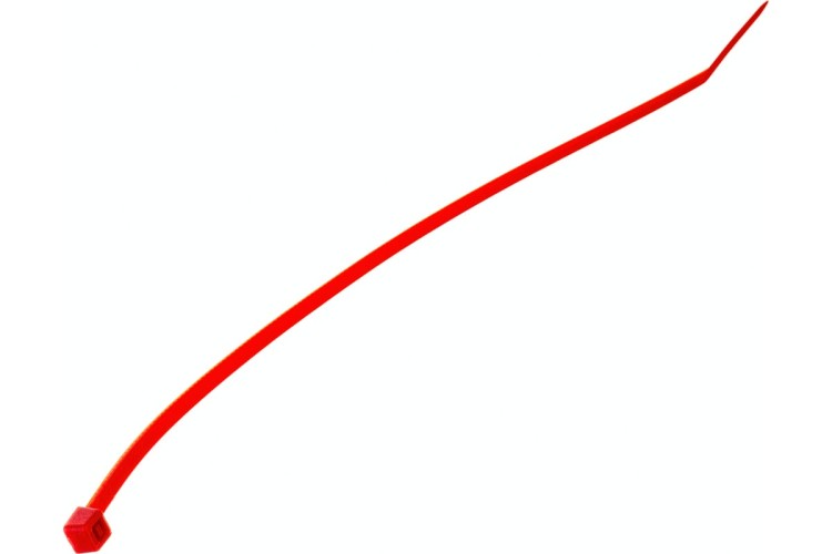 Хомут пластиковый REXANT 400x4,8 мм, красный упаковка 25 шт. 07-0406-25