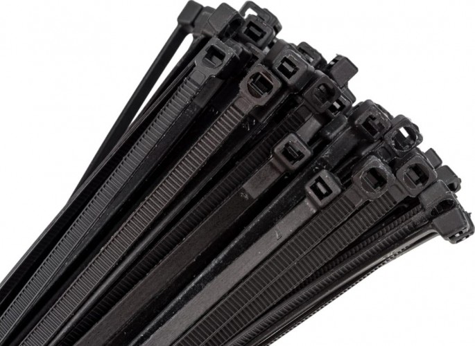 Хомут пластиковый RUCELF СТБ-5х400 нейлоновый черный СТБ-5х400-Ч - изображение 2