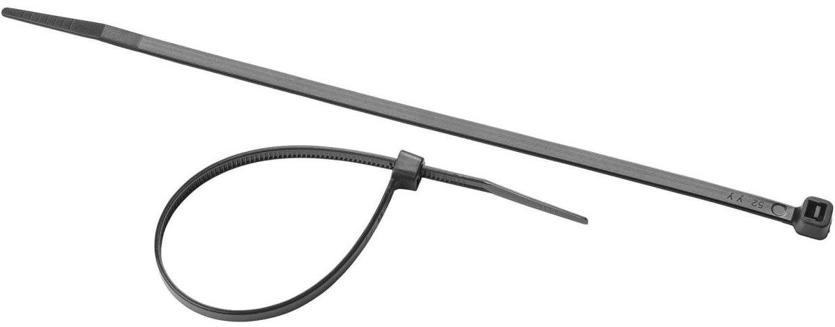 Хомут пластиковый SORMAT JSS+ 4,8 х 200 (уп. 500 шт.) черный, морозостойкий 9630407520