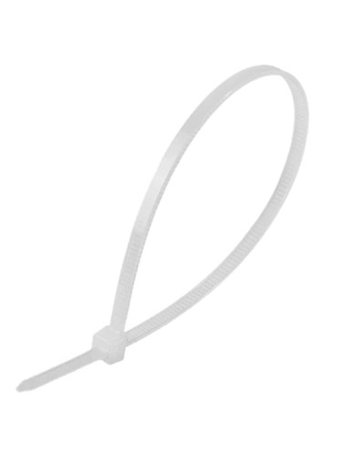 Хомут пластиковый ВИХРЬ 3,6 х 200 (уп.100 шт.) белый 73/9/1/19 - изображение 2