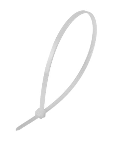 Хомут пластиковый ВИХРЬ 3,6 х 250 (уп.100 шт.) белый 73/9/1/17 - изображение 2