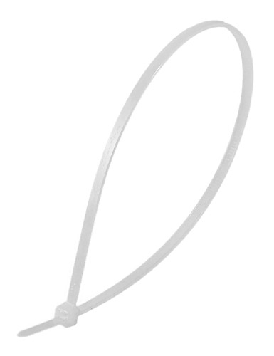 Хомут пластиковый ВИХРЬ 3,6 х 300 (уп.100 шт.) белый 73/9/1/14 - изображение 2