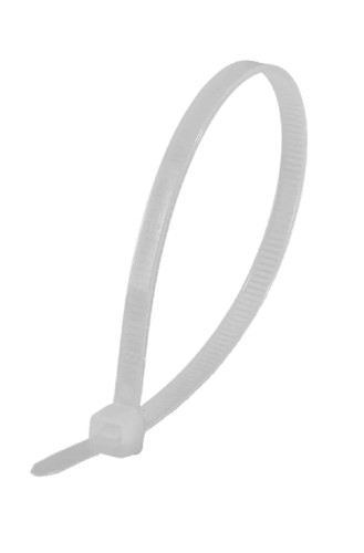 Хомут пластиковый ВИХРЬ 4,8 х 200 (уп.100 шт.) белый 73/9/1/15
