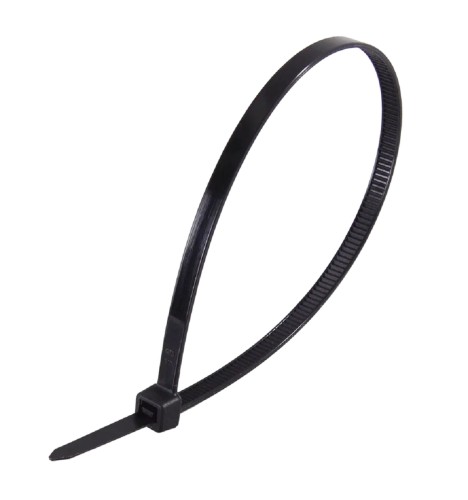Хомут пластиковый ВИХРЬ 4,8 х 250 (уп.100 шт.) черный 73/9/1/31 - изображение 2