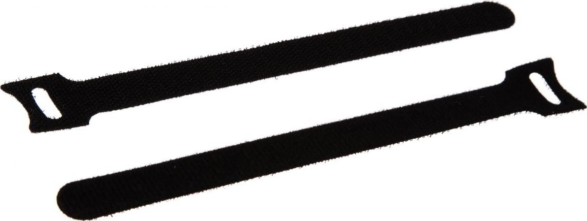 Хомут пластиковый ЗУБР ПРОФЕССИОНАЛ черные велькро, 16х210 мм, 10 шт, нейлоновые, 30932-10