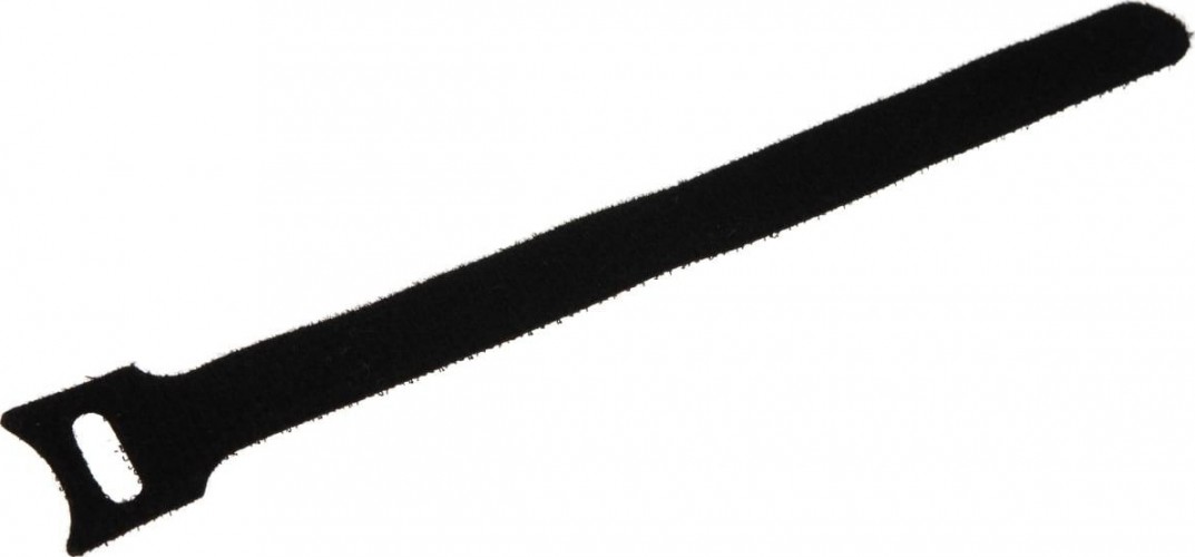 Хомут пластиковый ЗУБР ПРОФЕССИОНАЛ черные велькро, 16х210 мм, 10 шт, нейлоновые, 30932-10 - изображение 3